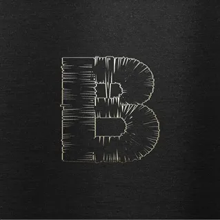 金属纹理质感抖音故障风艺术字菜鸟图库B