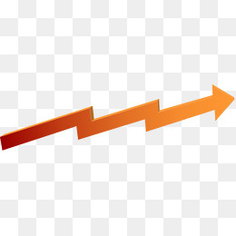 阶梯型箭头,免抠元素