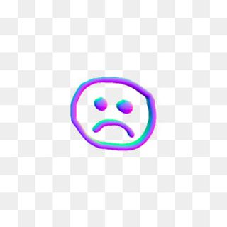 哭哭脸表情的实物