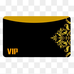 实物化VIP黑金会员卡(2000*2000px)psd模版下载