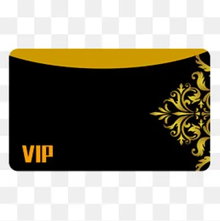 实物化VIP黑金会员卡
