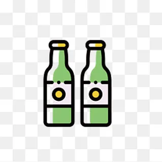mbe风格啤酒素材图标,免抠元素