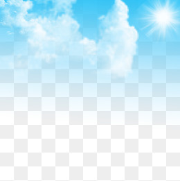 雨后蓝天白云效果元素,免抠元素(2000*2000px)psd模版下载