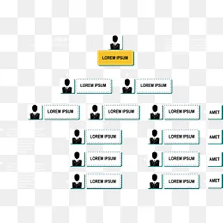 公司组织框架,免抠元素