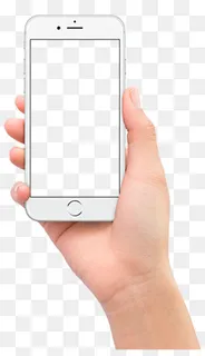 实物手持手机png,免抠元素 实物手持手机png,免抠元素