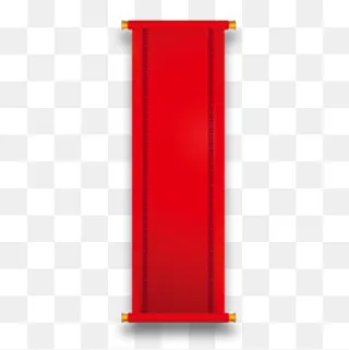 中国风传统喜庆卷轴,免抠元素