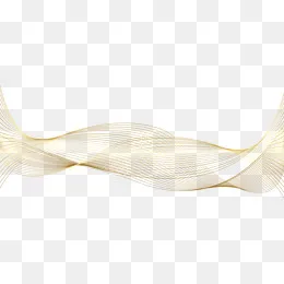 金色变换的线条,免抠元素(1570*913px)