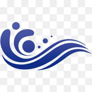 曲线浪花,免抠元素