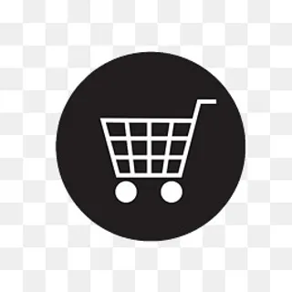 黑白图标购物车收藏,免抠元素