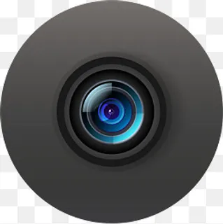 矢量手绘镜头,免抠元素