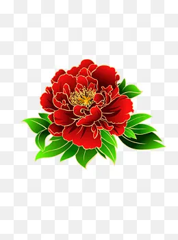 可商用高清精品牡丹花朵元素,免抠元素(1024*1369px)psd模版下载