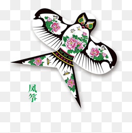 中国风传统风筝节素材,免抠元素