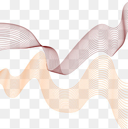 线条艺术组合设计美术优美,免抠元素