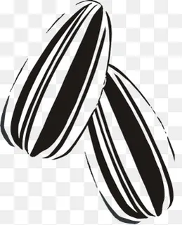 简笔画瓜子 简笔画瓜子