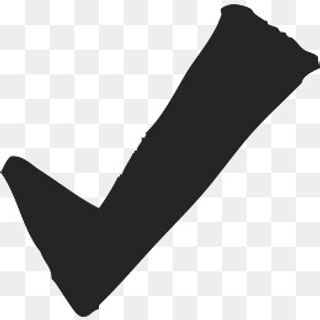 手绘勾号,免抠元素