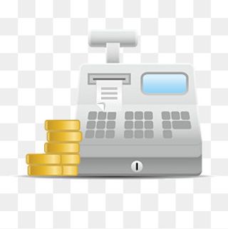 收银结账,免抠元素