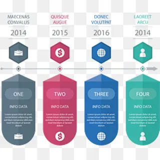 矢量手绘PPT标签