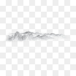 中国风山水图46design,免抠元素(1890*629px)