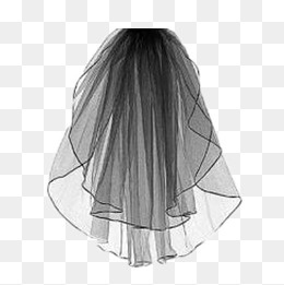 婚纱头纱,免抠元素