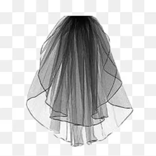 婚纱头纱,免抠元素