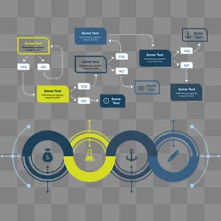 矢量手绘PPT装饰
