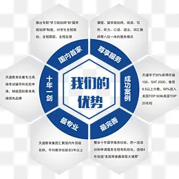 6大优势,免抠元素(5296*5086px)ai矢量模版下载