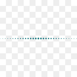 简约蓝色分割线,免抠元素