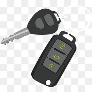 卡通车钥匙矢量图下载