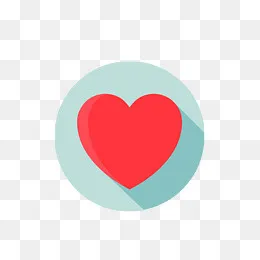 红色爱心图标下载,免抠元素(1848*1563px)ai矢量模版下载