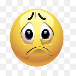 黄色卡通不开心logo,免抠元素
