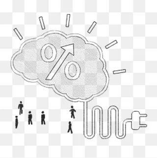 PPT配图线描商务插头充电,免抠元素