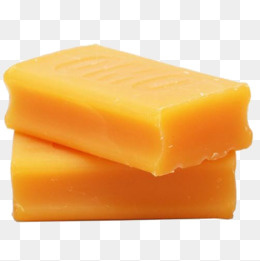 黄色肥皂块