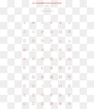 60独特的自由轮廓图标集合,免抠元素