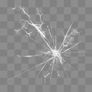 玻璃碎片纹理元素,免抠元素