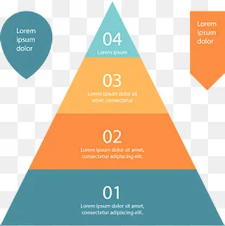 矢量手绘三角形PPT