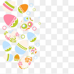 矢量复活节挂件,免抠元素