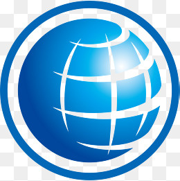 球型的户外运动logo,免抠元素