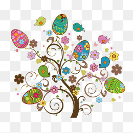 糖果树卡通杂志封面,免抠元素