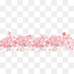 粉红色的花