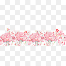 粉红色的花