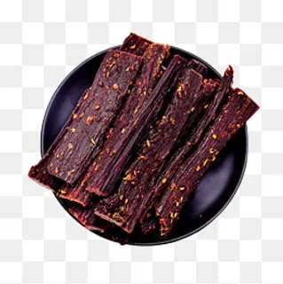 风干美味特色牛肉食品,免抠元素