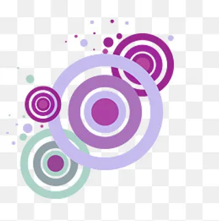 圆圈套圆圈矢量,免抠元素