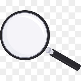 卡通放大镜PNG下载,免抠元素