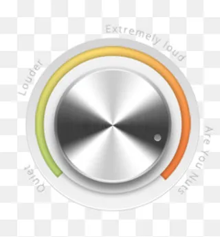 金属风格开关科技感旋转按钮,免抠元素