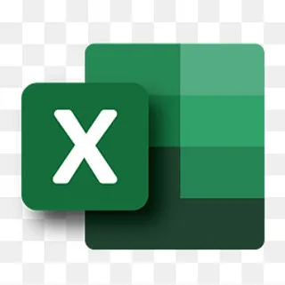 绿色EXCEL图标设计,免抠元素