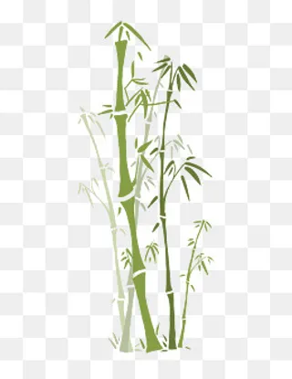 竹子 中国风 植物 水墨,免抠元素