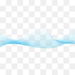 蓝色柔和曲线,免抠元素(2026*587px)ai矢量模版下载