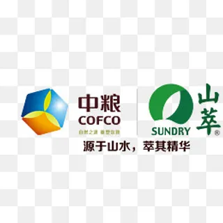 中粮山萃logo,免抠元素
