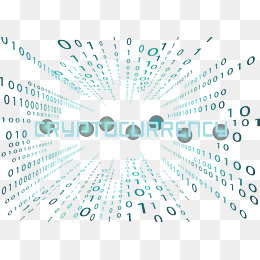 矢量蓝色科技代码