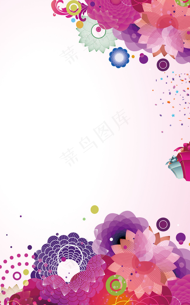 2周年庆典活动海报背景素材背景图片素材